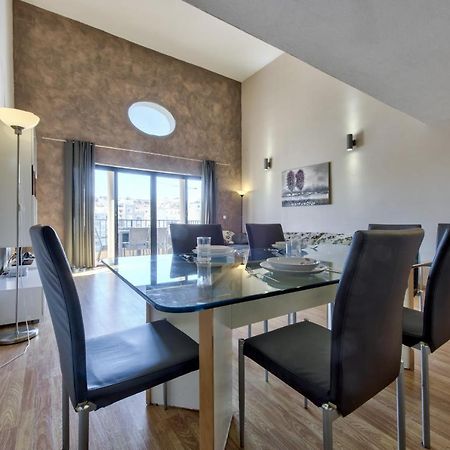 Spinola Court - Stunning Seaview Apartment & Penthouse On Spinola Bay By Shortletsmalta San Giuliano Esterno foto