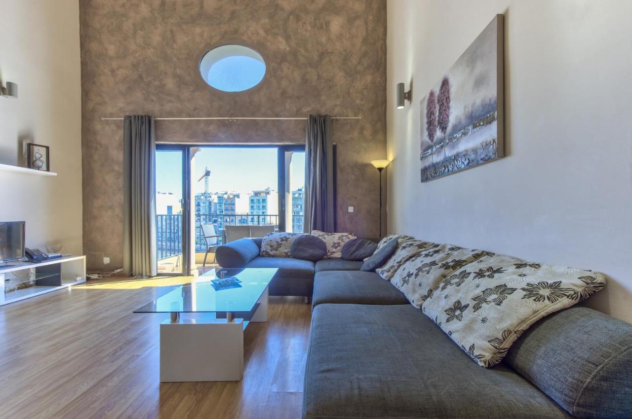 Spinola Court - Stunning Seaview Apartment & Penthouse On Spinola Bay By Shortletsmalta San Giuliano Esterno foto