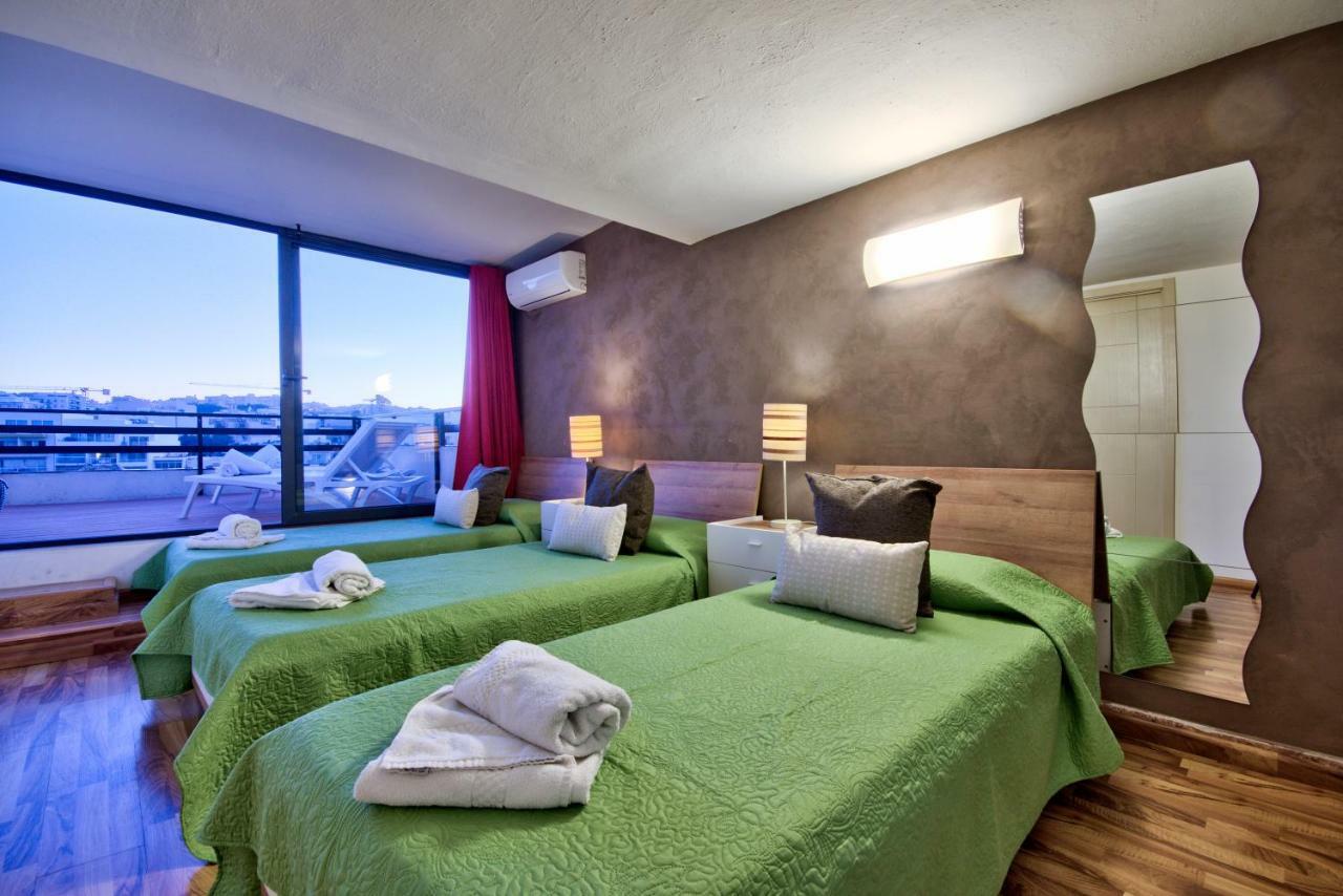 Spinola Court - Stunning Seaview Apartment & Penthouse On Spinola Bay By Shortletsmalta San Giuliano Esterno foto
