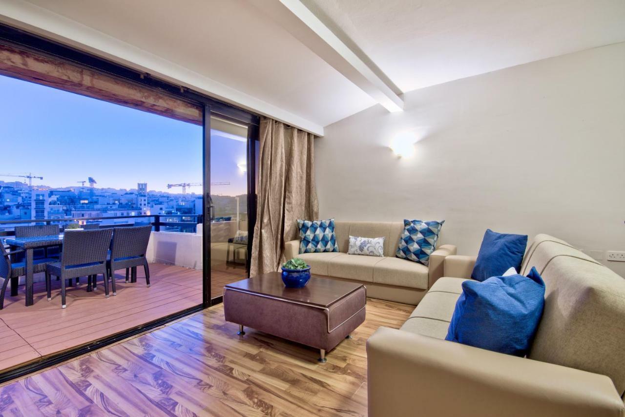 Spinola Court - Stunning Seaview Apartment & Penthouse On Spinola Bay By Shortletsmalta San Giuliano Esterno foto